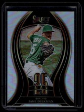 2021 Panini Select Jake Diekman #25M-14 25-Man Holo Prizm