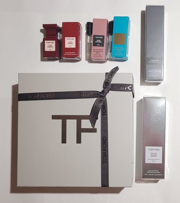 6pcs New Sealed Box Tom Ford 10ml Soleil Neige D'Ombre Leather 4ml Lost Cherry