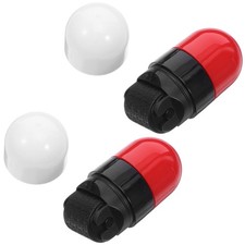 2 Pcs Double-headed Confidential Seal Security Roller Stamp Address