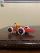 Vintage Brio Made in Sweden Toy Wooden Race Car Swedish - Missing Logo