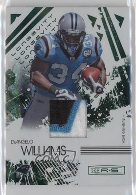 2009 Donruss Rookies & Stars 44/50 DeAngelo Williams #13 0zv5