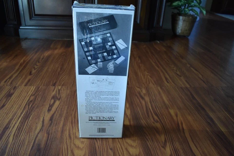 Pictionary Second Edition Board Game 1987 - New - Image 2 of 2