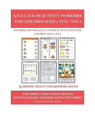 Learning Sheets for Kindergarten 