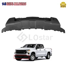 Front Lower Bumper Cover Black For 2022 2023 2024 Silverado 1500 84878985