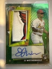 2026 Topps Finest JJ Wetherholt Base (RAW)