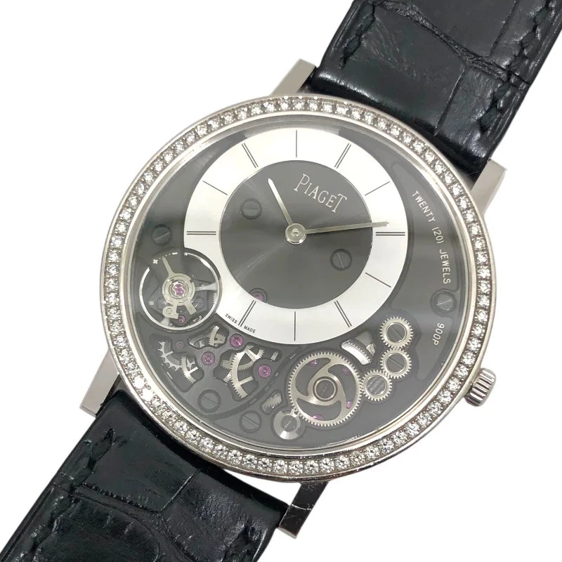 Piaget — PIAGET GOA39111 38mm WG Black Dial Mechanical (Manual) Watch #OKW1421