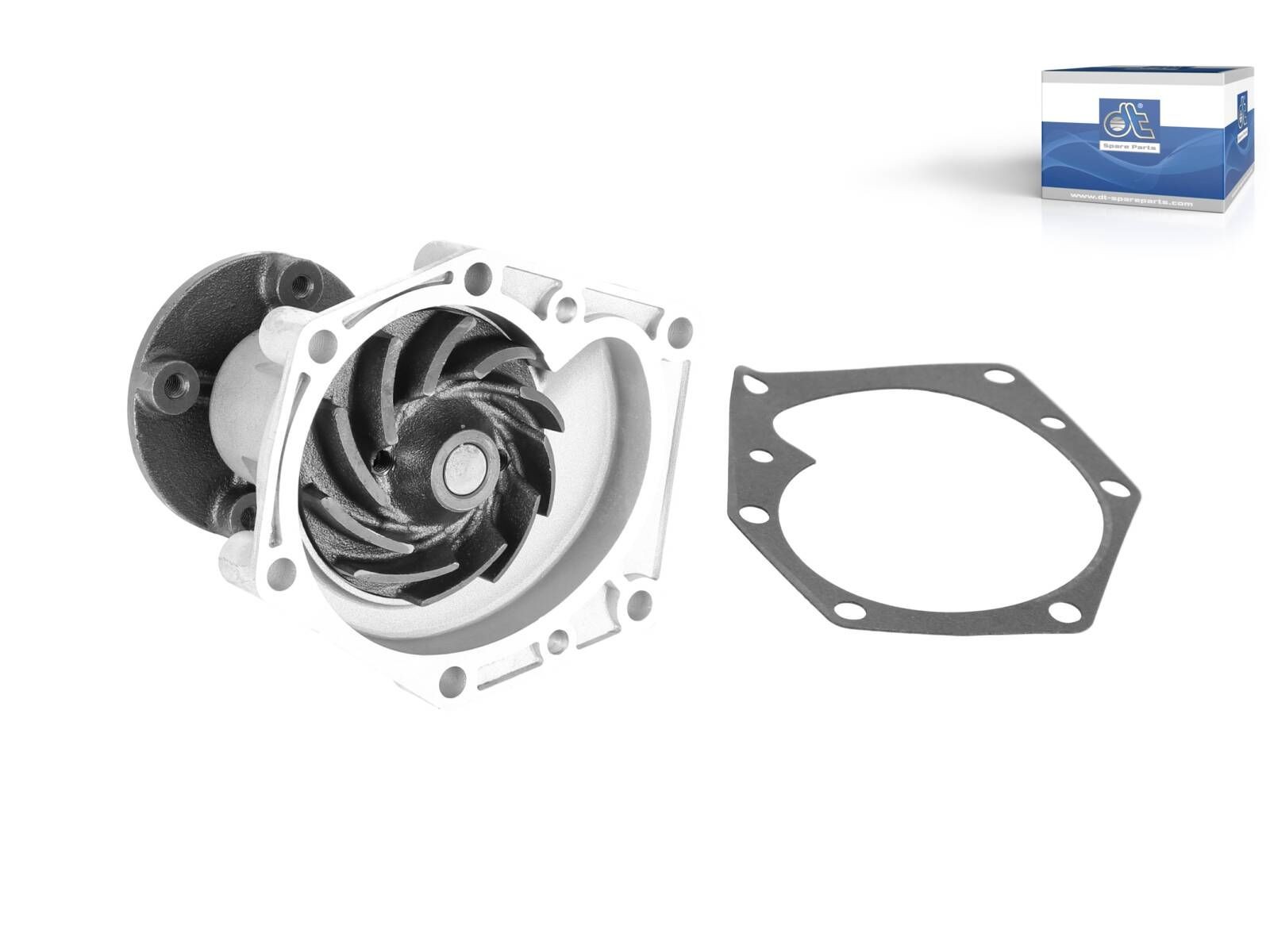 Pompe à eau camion 88 mm compatible DT Spare Parts 1.11027 pour circuit de refroidissement