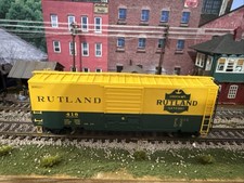 InterMountain #400- 450 Series HO Scale Rutland Steam Shack PS-1 Boxcar #418