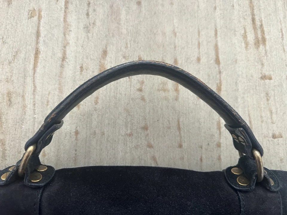 Cartera grande Proenza Schouler PS1 azul marino gamuza muy apreciada Foto 4 de 4