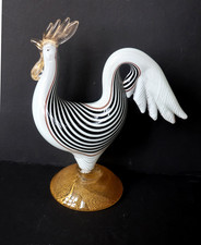 Dino Martens Murano for Aureliano Toso Art Glass Rooster MCM 1950s