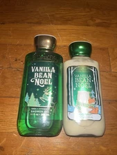 Bath & Body Works Vanilla Bean Noel Shea & Vitamin E Shower Gel & Body Lotion