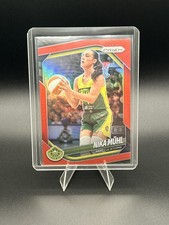 2025 Panini WNBA Prizm Nika Muhl #127  Red /299 Seattle Storm