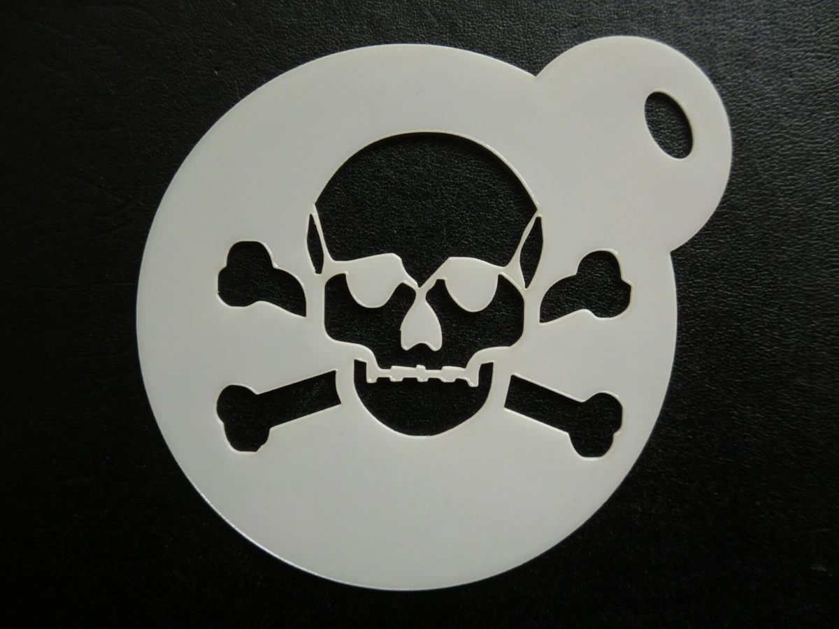 Skull And Crossbones Stencils