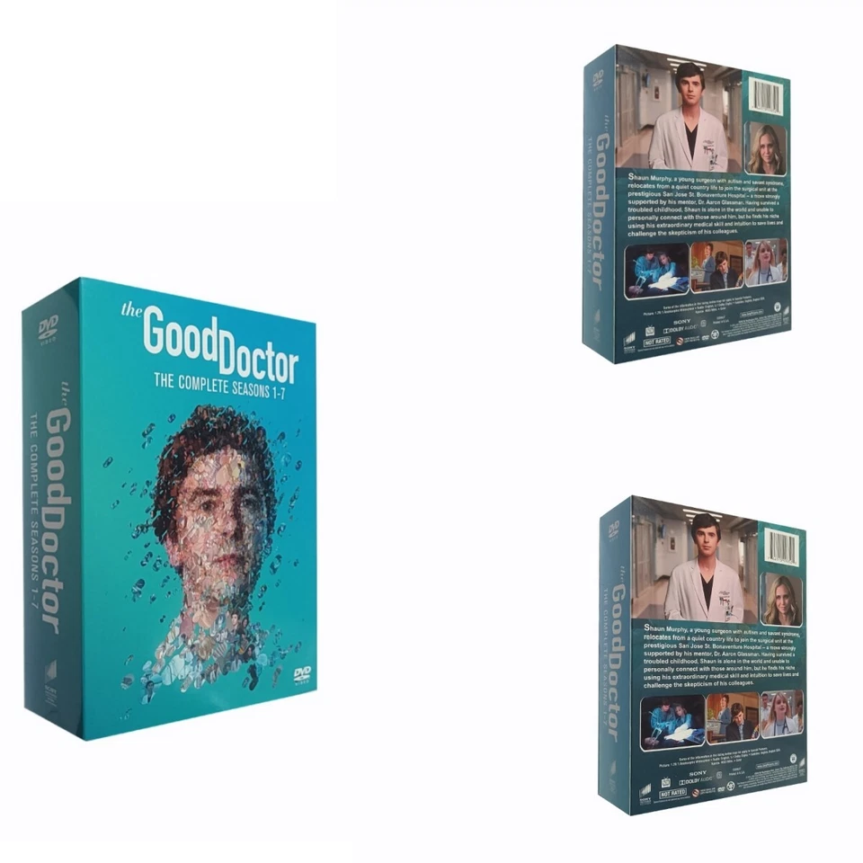 The Good Doctor: The Complete Series, Seasons 1-7 (DVD, Box-Set) 33 Discs