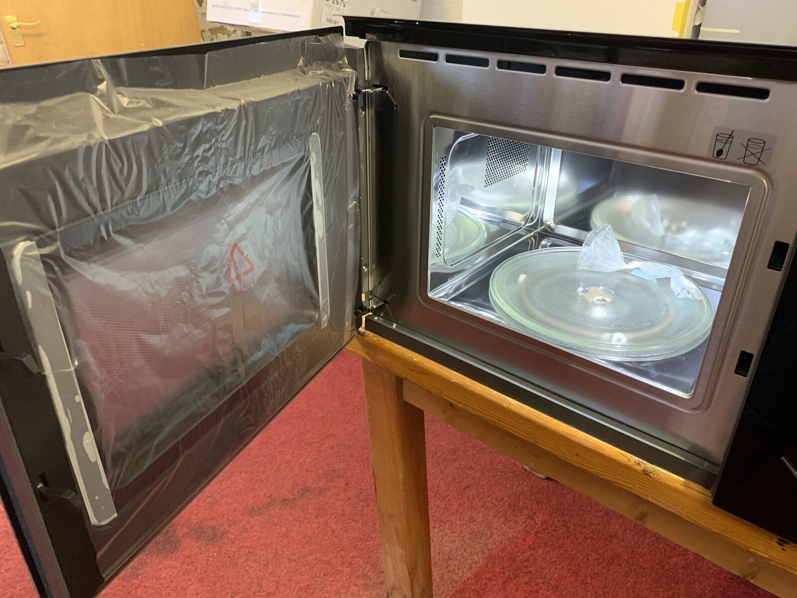 Bosch BFL523MB0B 800W Builtin Solo Microwave Black 4242005039128 eBay