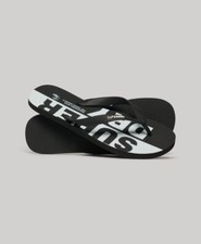 Superdry Mens Logo Flip Flops