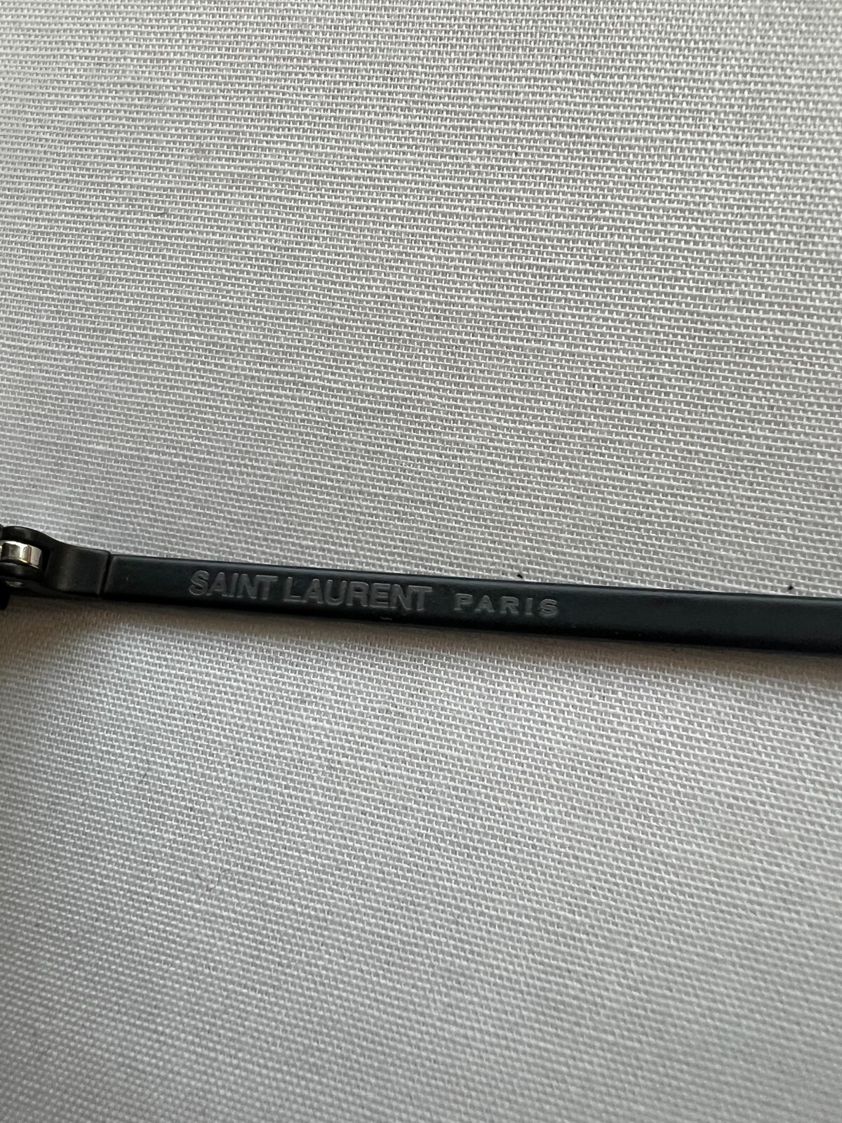 $595 NUOVI occhiali da sole Saint Laurent Paris neri SL 57 010 49 21 140 taglia unica unisex