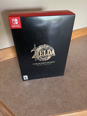The Legend Of Zelda: Tears Of The Kingdom Collector's Edition (Switch) - Comme Neuf Avec Crystal Box
