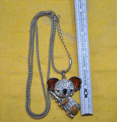 Schöne Frauen/Mädchen  Halskette Koala ( Modeschmuck)