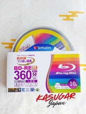 Verbatim Japan Blu-ray Disc Repeated Recording BD-RE DL 50GB 10Pcs from Japan