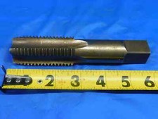 1 1/4 7 NC GH-4 HSS PLUG TAP 4 STRAIGHT FLUTE 1.25 THREADING UNC TOOLING