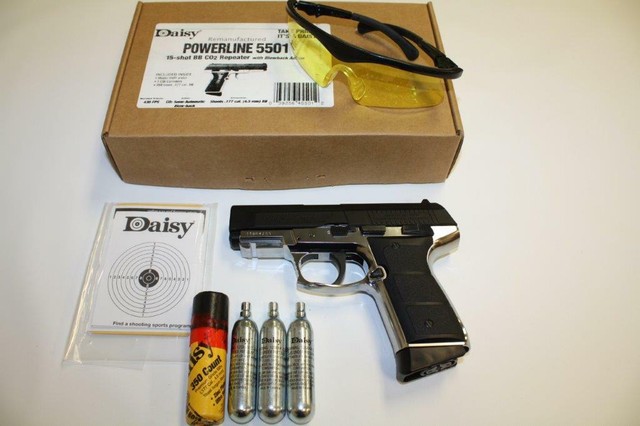Daisy 985501 001 Powerline 5501 Co2 Blowback Air Pistol For Sale