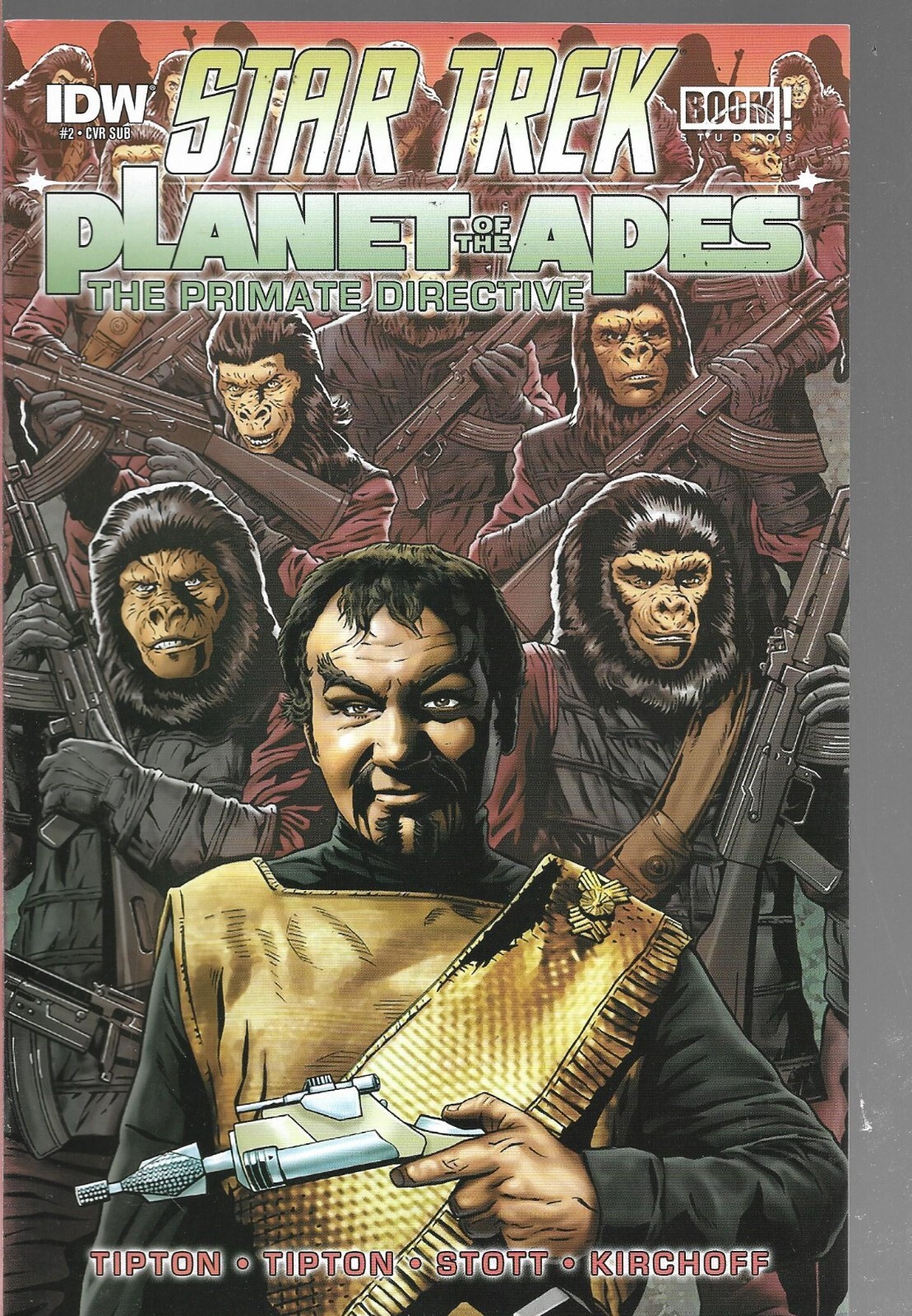 STAR TREK PLANET OF THE APES - PRIMATE DIRECTIVE #2 B - Back Issue (S)