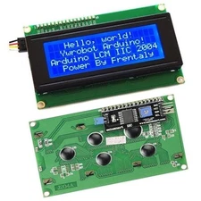 IIC/I2C/TWI/SP​​I Serial Interface2004 20X4 Character LCD Module Display Blue N