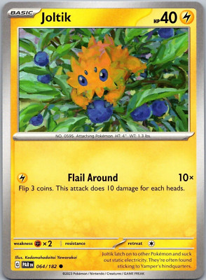 Pokemon - Joltik - 064/182 - Paradox Rift  - NM/M