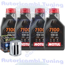 Ticket Oil Motul 7100 10W30 Pour Harley Davidson Road King Custom 2004>2006