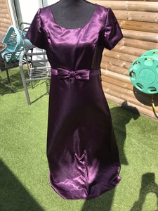 cadbury purple bridesmaid dresses ebay
