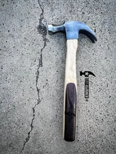 Vintage WIZARD Claw Hammer, 1 lb 5oz oz, 12 3/8Inches Custom Maple & Walnut