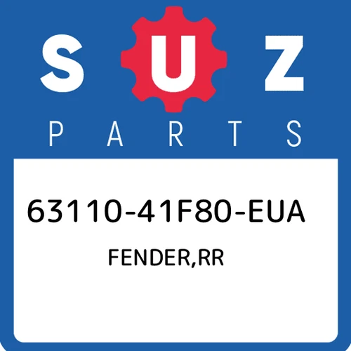 FENDER, REAR | Includes Item(s) 4 - 5