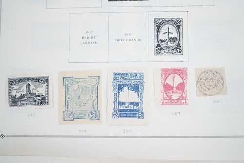 AFGHANISTAN 1910–1960s COLLECTION OF 425+ STAMPS MINT & USED ON SCOTT PAGES - Picture 5 of 24