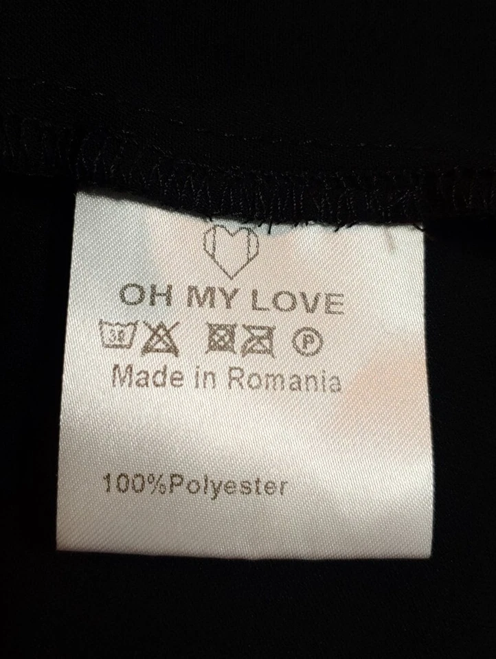 Oh My Love London Mujer Manga Campana Pullover Vestido Línea A Cuello en V Cordón XS Foto 4 de 4