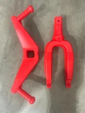 Red Handlebar and Red Fork for The Original Big Wheel 16" Trike/ Racer