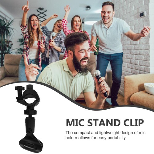 Microphone Clip Accessories Stand Interview Holder Clips for Wireless - Picture 11 of 12