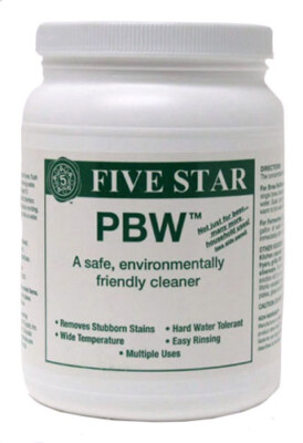 PBW - Powdered Brewery Wash Cleaner - 4lbs