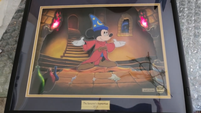 Mickey Mouse Sorcerer's Apprentice Disney mechanical/animated