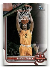 2022 Topps Bowman University Basketball ~ Base ~ #63  Kendall Brown
