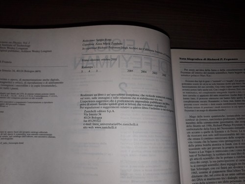 LA FISICA DI FEYNMAN 2 Elettromagnetismo e materia Zanichelli 2002 - Foto 7 di 8