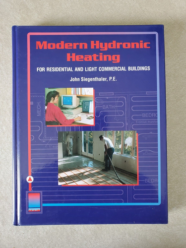 Modern Hydronic Heating by John Siegenthaler (1995, Hardcover) for sale ...