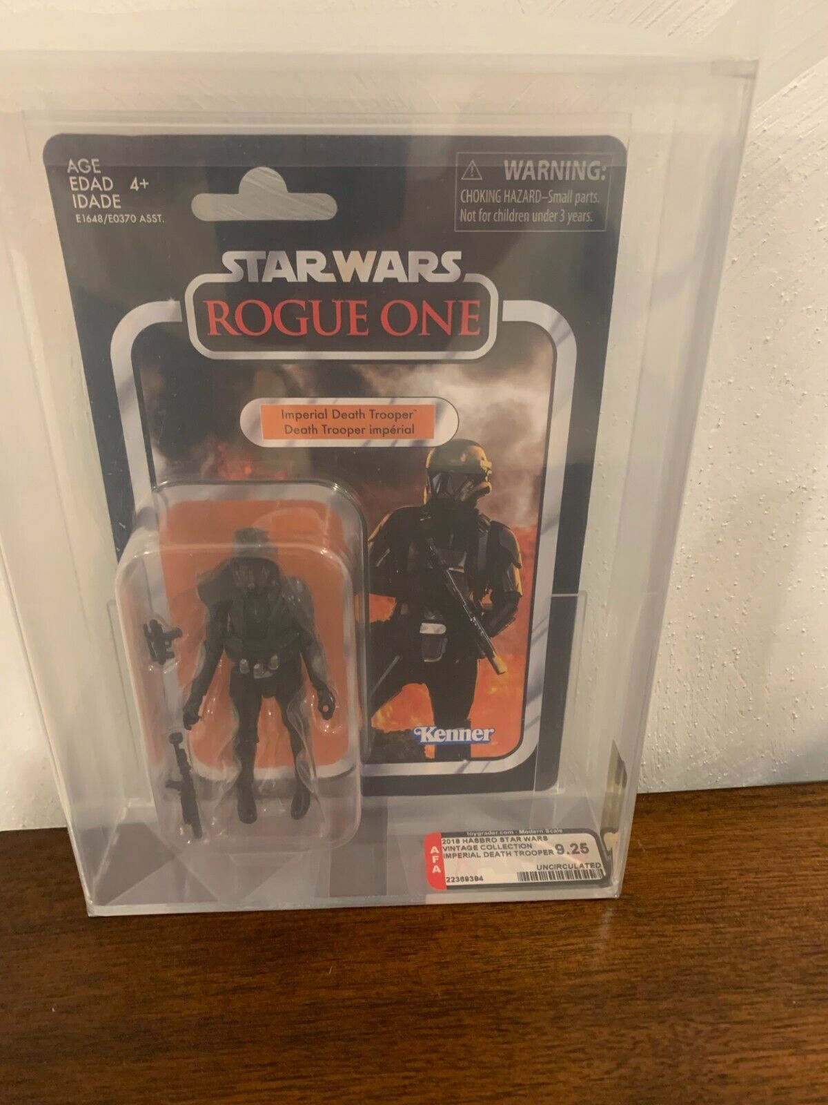 Star Wars Vintage Collection Rogue One IMPERIAL DEATH TROOPER VC127 AFA U9.25