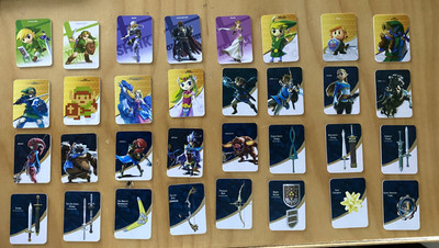 Zelda Mini Amiibo NFC Karten für Botw/Totk Nintendo Switch - bis zu 10% Rabatt