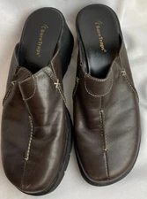 Bare Trap Jannette Brown Clogs Size 10