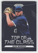 Alek Manoah 2020 Panini Prizm #TOC-11 Blue Jays Top of The Class 35% Off 4+
