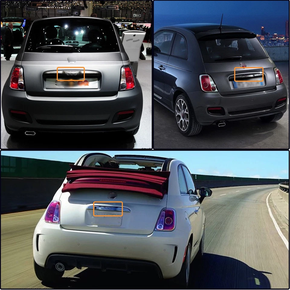 2件装LED车牌灯适用于菲亚特500 13-19道奇Viper吉普大切诺基 — 第 2/4 张图片