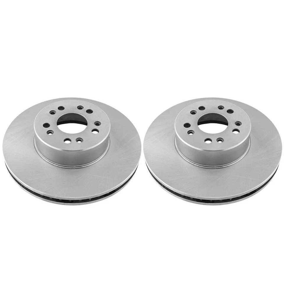 前通风盘式制动转子和垫套装适用于梅赛德斯-奔驰 600SEL 93-92;320 毫米 — 第 2/4 张图片