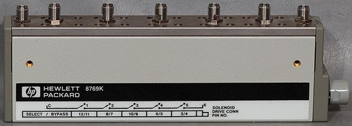 HP/Keysight 8769K Multiport Coaxial Switch, DC-26.5 GHz, SP6T, 24 VDC, 3.5 mm F - Picture 2 of 5