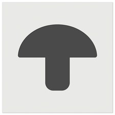 Toadstool Mushroom Wall Cookie DIY Craft Reusable Stencil